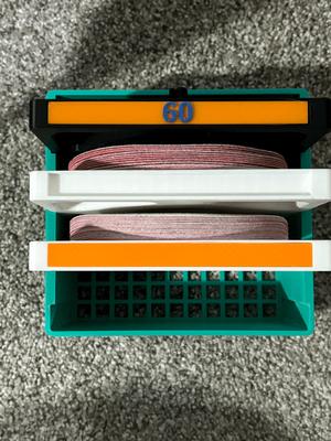 5" Sanding Disc Tray Organizer