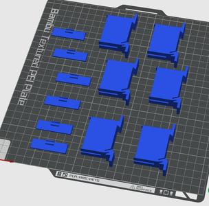 Shelly Plus Uni Hutschienenhalterung, Shelly plus uni Din Rail Mount