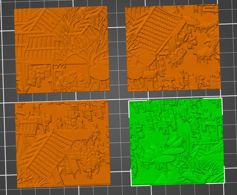 Tile-A4 Along the River During the Qingming Festival