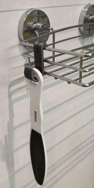 Hornhautfeilen Halter / Callus files holder für Duschablage