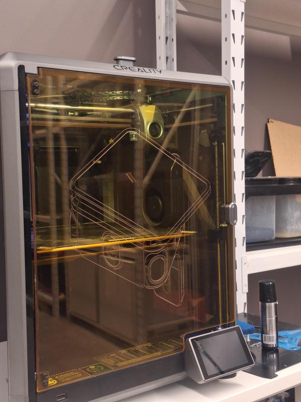 Creality K1 Max Door / Laser cut