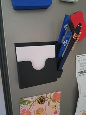 Magnetic Notepad & Pen Holder