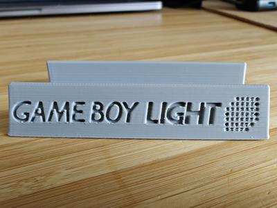 Nintendo GameBoy Light