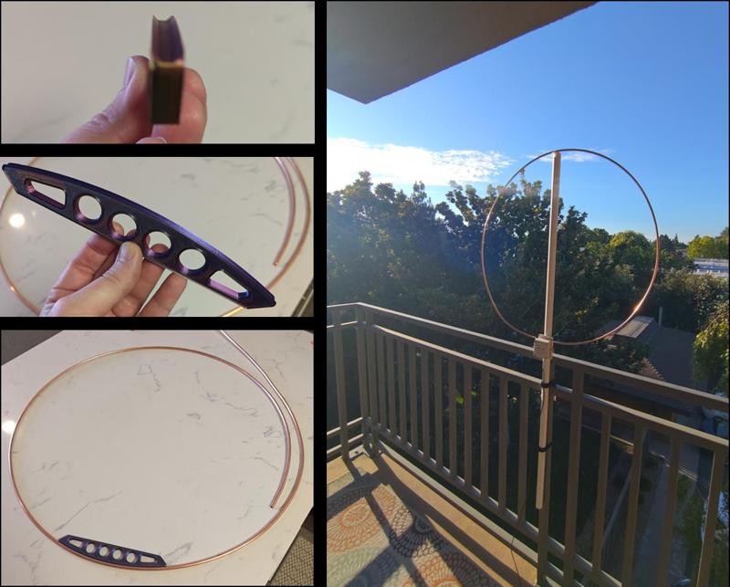 Pipe bending arc for MLA-30+ antenna