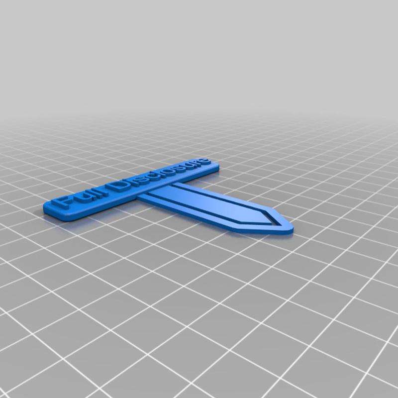 Full Disclosure Bookmark