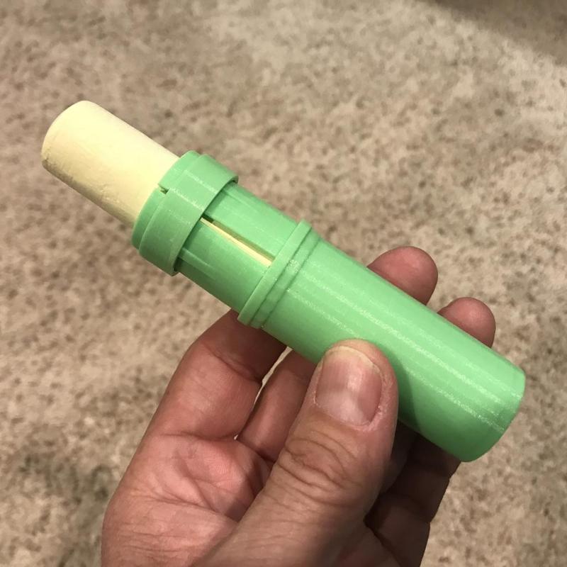 Sidewalk chalk holder