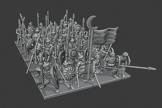 Warmaster Araby Spearmen
