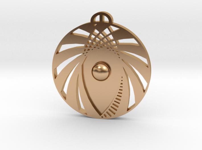 Silbury Hill, Wiltshire Crop Circle Pendant