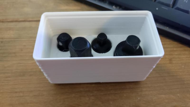 Gridfinity Ratchet Socket Wrench Adapter Reducer Converter Tool