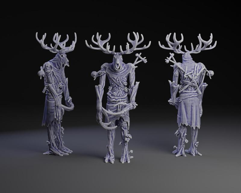 Elk Skull Claw Beast