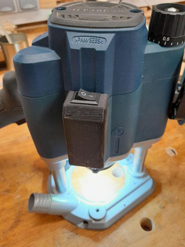 bosch gof 1250 LED light