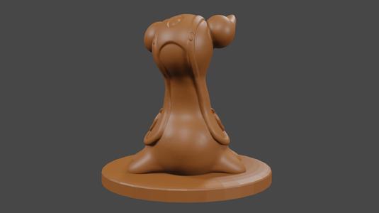 Pokemon inspired, Gastrodon, Tabletop DnD miniature