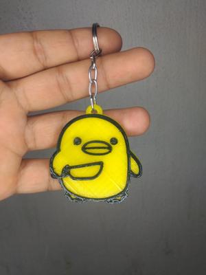 Evil duck keychain - Evil duck keychain