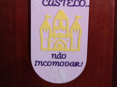 portuguese door sign for girls
