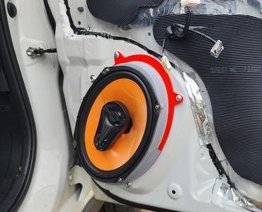 Subaru Front Door Speaker Adapter