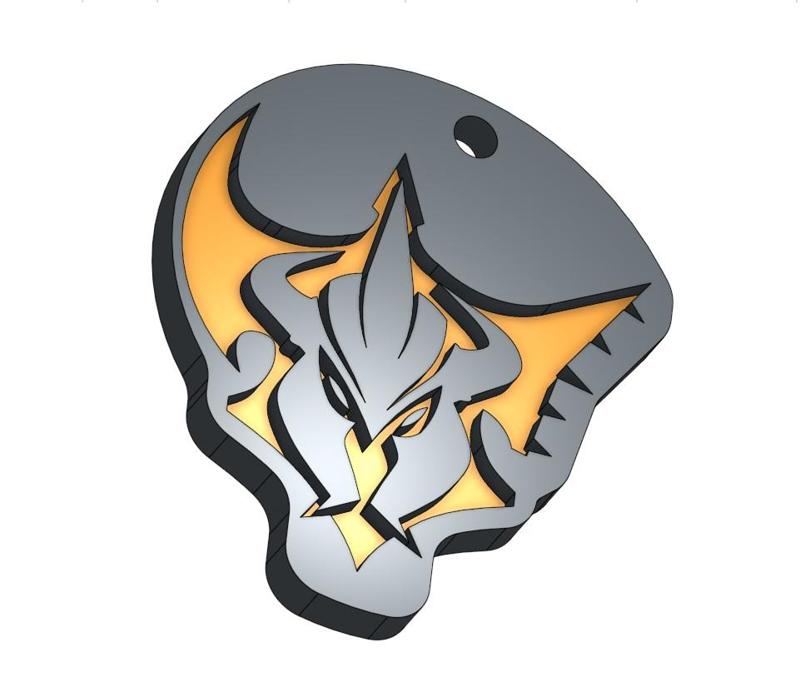 PENTAKILL LEAGUE OF LEGENDS KEYCHAIN