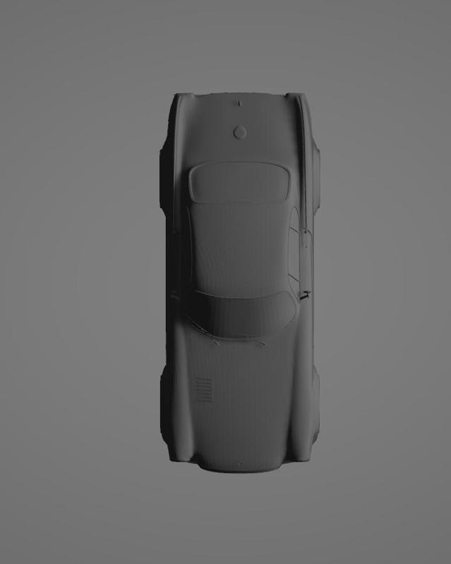 Volvo P1800 Restomod – 3D Printable Classic-Modern Coupe