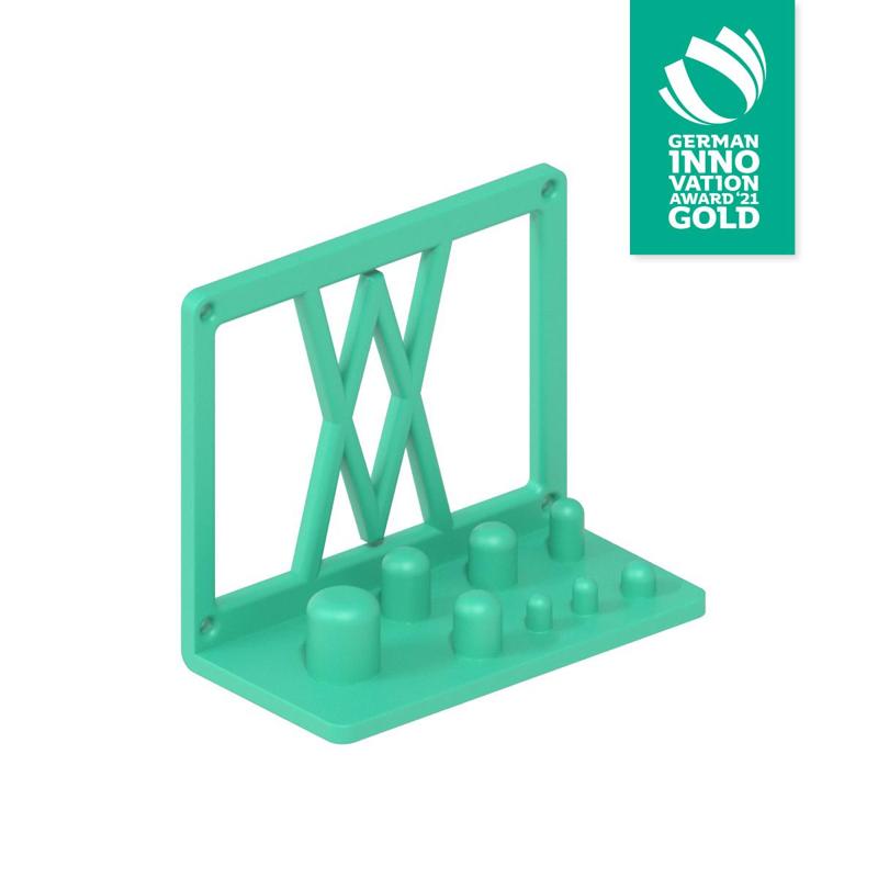 8pcs Adapter Socket Set Holder 074 I for screws or peg board