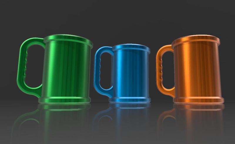 CHOP FOR 500cc ECO LOGOS TAKES LESS PRINTING TIME AND NO SUPPORTS