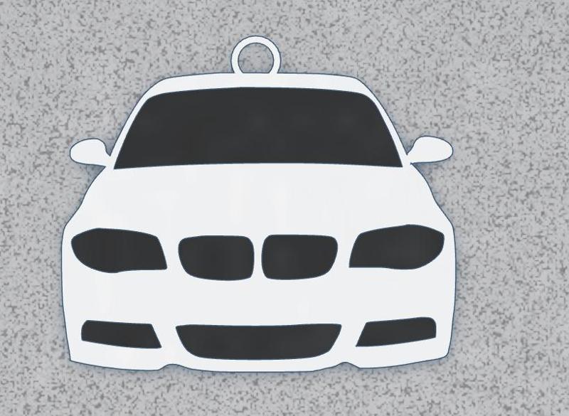 Bmw Series 1 e87 Key Ring Keychain