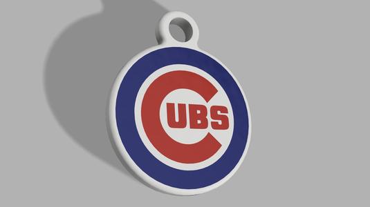 MLB - Chicago Cubs Keyring