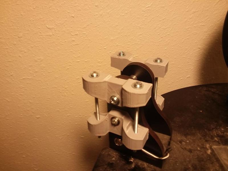 Rostock Max v1 Upper Pulley Tension Brackets