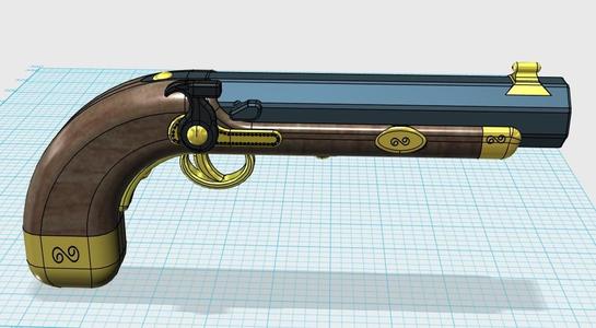 Muzzleloader pistol