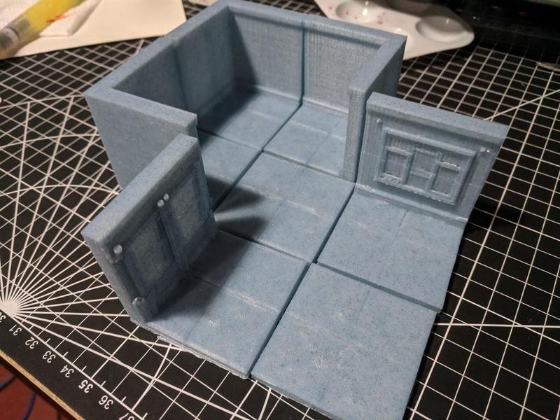 Modern Miniature Office Tiles 