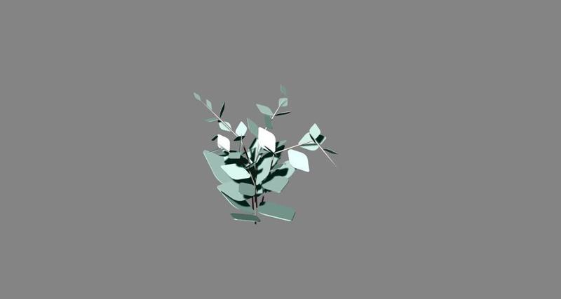 BricsCAD styalized Medium bush