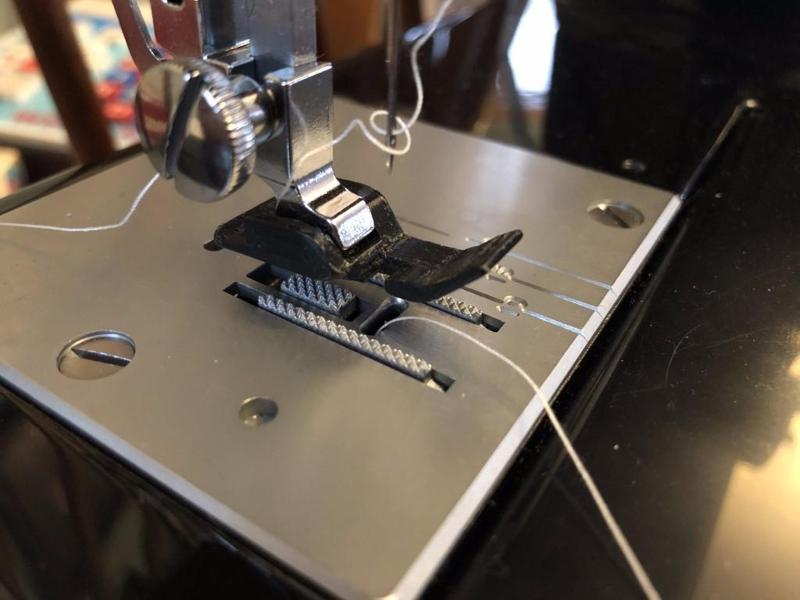 Zipper Presser Foot - snap-on for Janome, Brother, Singer