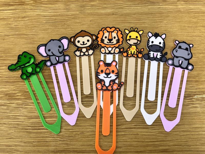 Cute Tiger Bookmark