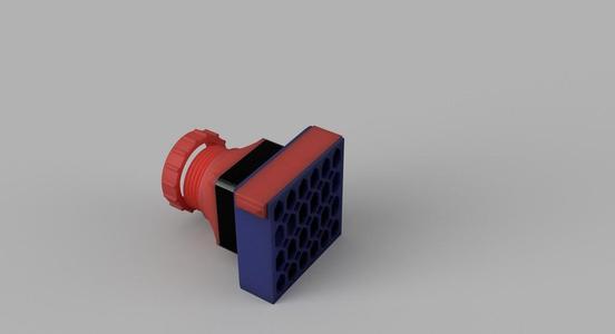 Resin printer air filter