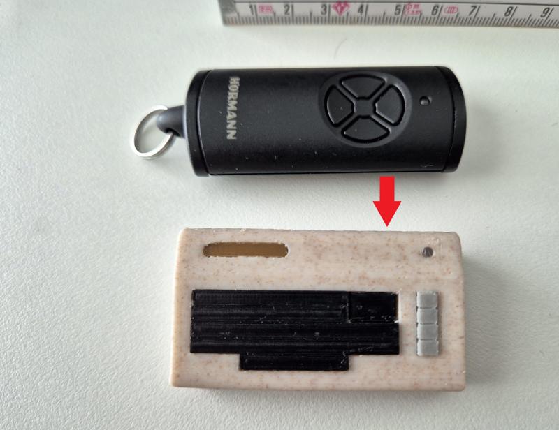 The C64 garage door housing