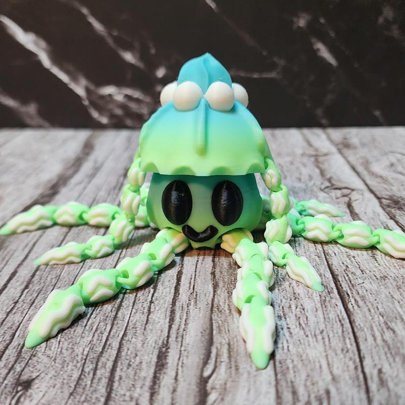 The Jellyfish - With Spinning Top