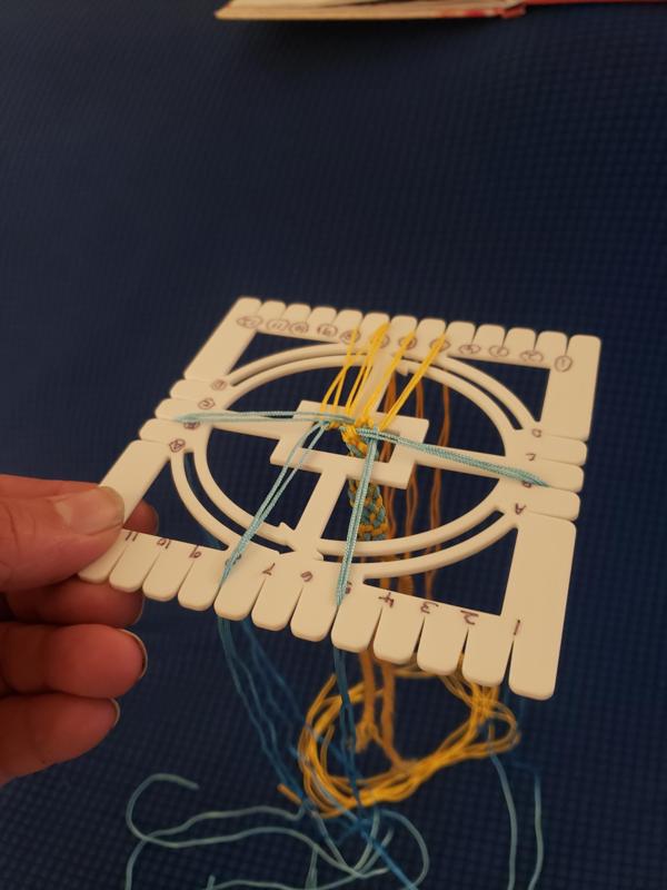 Square Kumihimo Disc