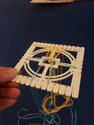 Square Kumihimo Disc