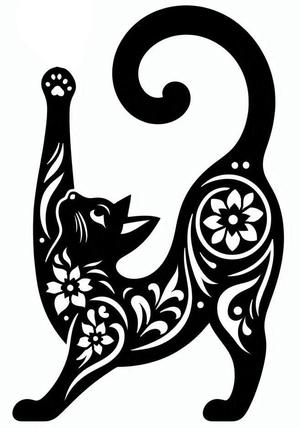 three layered stencil - cat 4