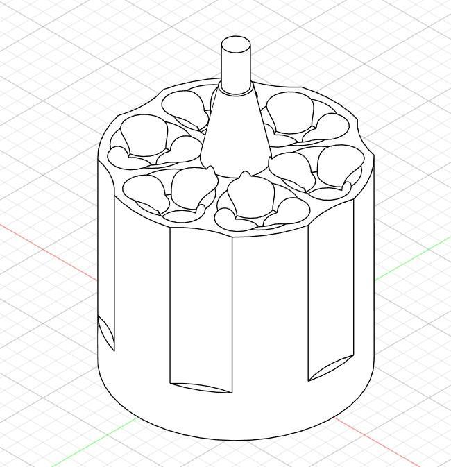 Nerf CycloneShock Cylinder - Elite 3-Shot Conversion