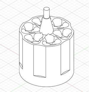 Nerf CycloneShock Cylinder - Elite 3-Shot Conversion