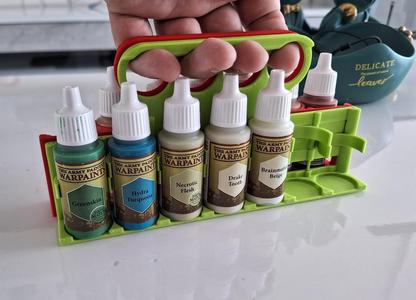 Paints holder x7 bottles