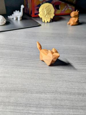Cute Low Poly Desk Fox