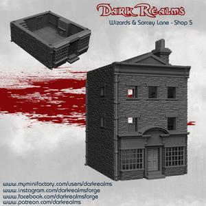 Dark Realms Victorian Scenery - Shop 5