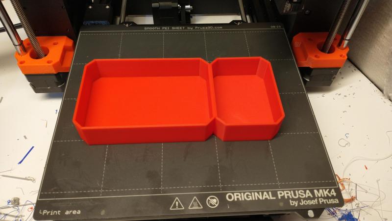 Milwaukee Packout 8 inch Container 2/3 size 1/3 height bin