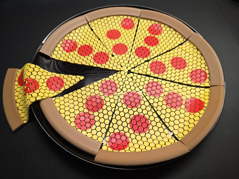 Fidget Flexi Pizza Set (requires mesh fabric)
