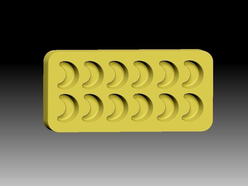 MOON KIT BATH BOMB CONFETTI MICRO MINI MULTI MOLDS