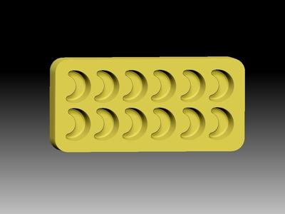 MOON KIT BATH BOMB CONFETTI MICRO MINI MULTI MOLDS