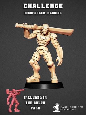 Challenge Warforged warrior