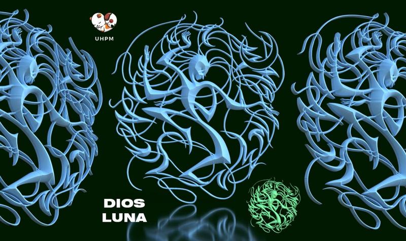 Moon God: A Cosmic Dance of Energy and Spirituality