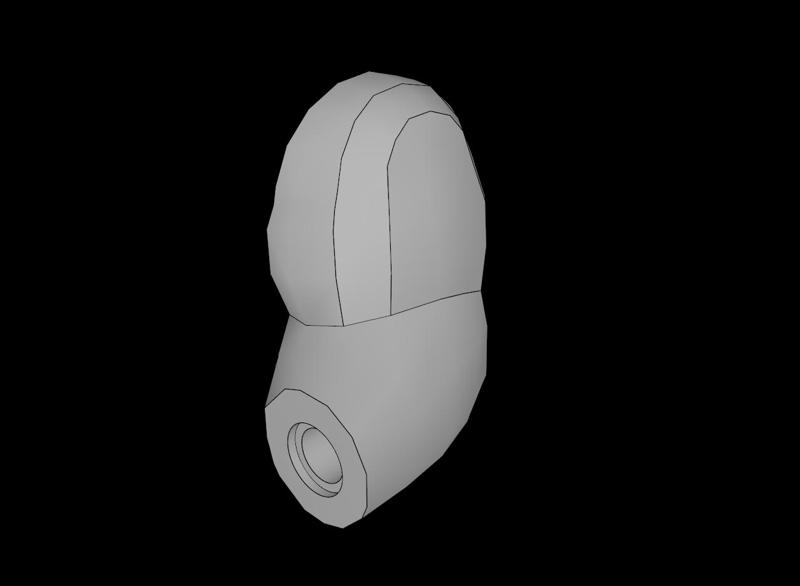 Lego Compatible (10154.dat) Bigfig Hulk Arm Left