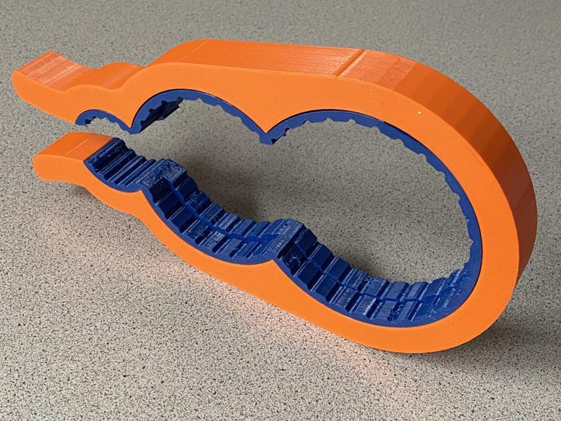 Glass Opener - Combination PETG and TPU